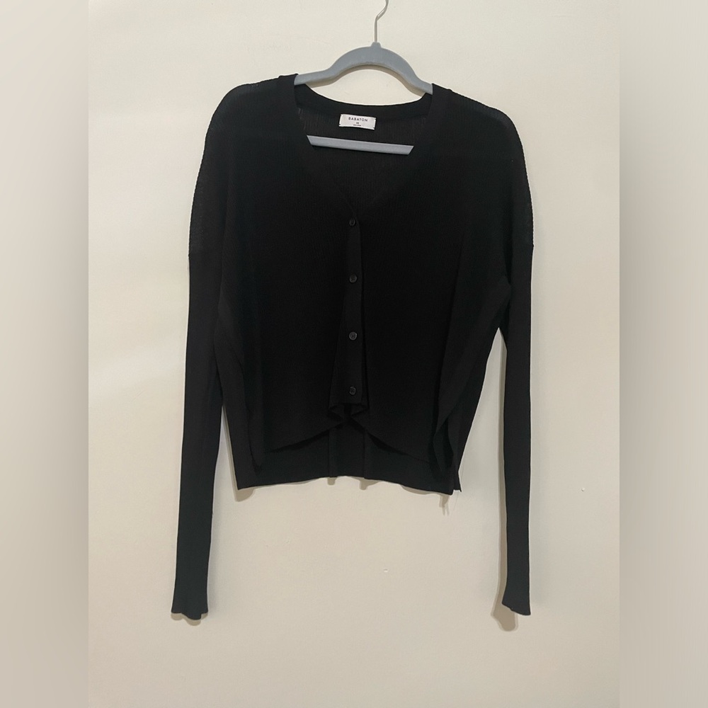 Babaton Black Knit Top